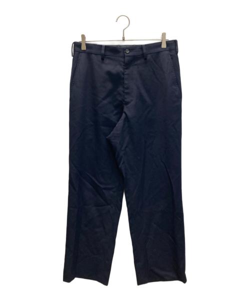 Yohji Yamamoto COSTUME D'HOMME（ヨウジヤマモトコスチュームドオム）Yohji Yamamoto COSTUME D'HOMME (ヨウジヤマモトコスチュームドオム) ウールスラックス ネイビー サイズ:2の古着・服飾アイテム