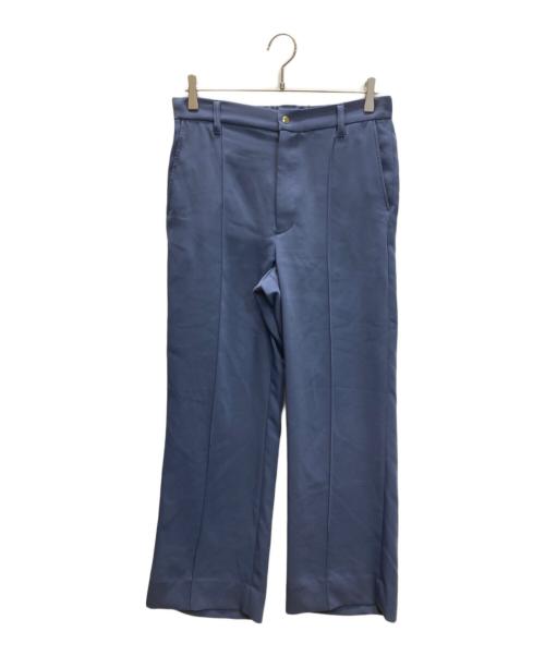 CULLNI（クルニ）CULLNI (クルニ) ワイドスラックスパンツ ブルー サイズ:SIZE 2の古着・服飾アイテム