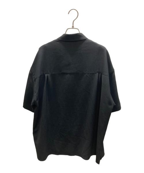 CULLNI（クルニ）CULLNI (クルニ) Front Zip Layered Short Sleeve Shirt ブラック サイズ:2の古着・服飾アイテム