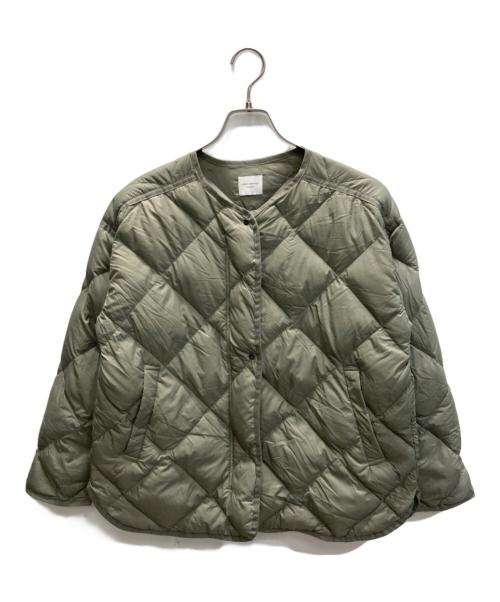 URBAN RESEARCH DOORS（アーバンリサーチドアーズ）URBAN RESEARCH DOORS (アーバンリサーチドアーズ) ライトダウン キルトショートブルゾン オリーブ サイズ:SIZE Mの古着・服飾アイテム