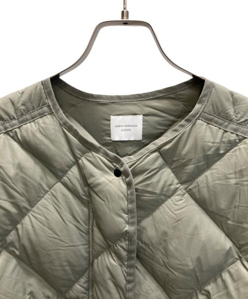 URBAN RESEARCH DOORS（アーバンリサーチドアーズ）URBAN RESEARCH DOORS (アーバンリサーチドアーズ) ライトダウン キルトショートブルゾン オリーブ サイズ:SIZE Mの古着・服飾アイテム