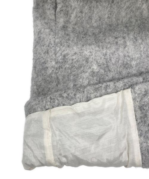 BALLSEY（ボールジィ）BALLSEY (ボールジィ) ウールアルパカバルキー ステンカラーコクーンコート グレー サイズ:SIZE 36の古着・服飾アイテム