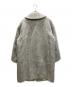 BALLSEY (ボールジィ) ウールアルパカバルキー ステンカラーコクーンコート グレー サイズ:SIZE 36：38000円