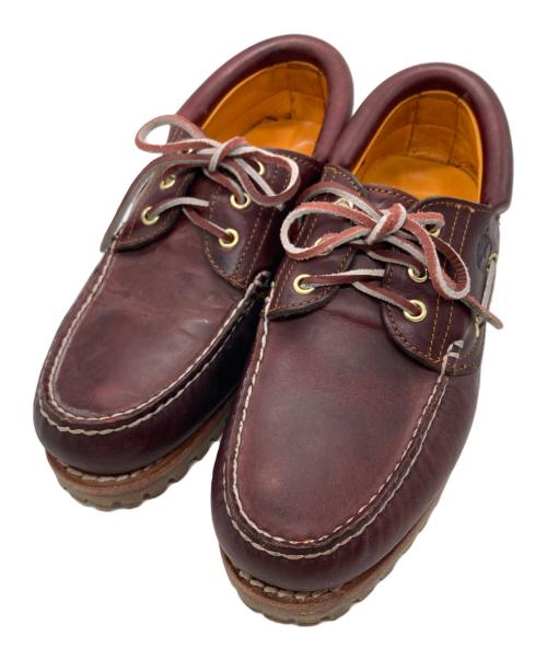 Timberland（ティンバーランド）Timberland (ティンバーランド) Authentics 3-Eye Classic Lug ブラウン サイズ:SIZE 26.5cmの古着・服飾アイテム