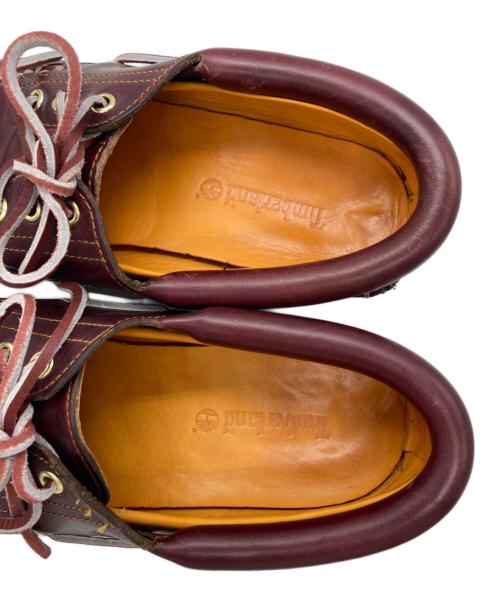 Timberland（ティンバーランド）Timberland (ティンバーランド) Authentics 3-Eye Classic Lug ブラウン サイズ:SIZE 26.5cmの古着・服飾アイテム