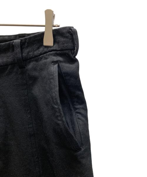 COMME des GARCONS COMME des GARCONS（コムデギャルソン コムデギャルソン）COMME des GARCONS COMME des GARCONS (コムデギャルソン コムデギャルソン) ポリ縮絨 クロップドサルエルパンツ ブラック サイズ:SIZE SSの古着・服飾アイテム