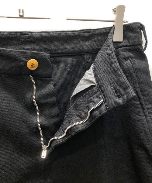 COMME des GARCONS COMME des GARCONS（コムデギャルソン コムデギャルソン）COMME des GARCONS COMME des GARCONS (コムデギャルソン コムデギャルソン) ポリ縮絨 クロップドサルエルパンツ ブラック サイズ:SIZE SSの古着・服飾アイテム
