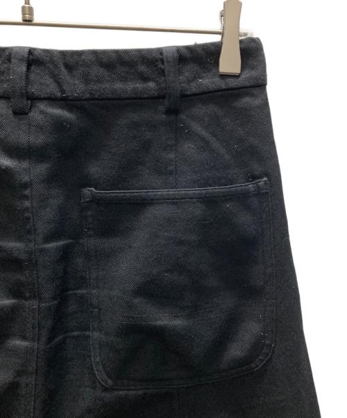 COMME des GARCONS COMME des GARCONS（コムデギャルソン コムデギャルソン）COMME des GARCONS COMME des GARCONS (コムデギャルソン コムデギャルソン) ポリ縮絨 クロップドサルエルパンツ ブラック サイズ:SIZE SSの古着・服飾アイテム