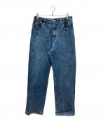 YANUKヤヌーク）の古着「PREMIUM2ワイドストレートRoomy」｜インディゴ