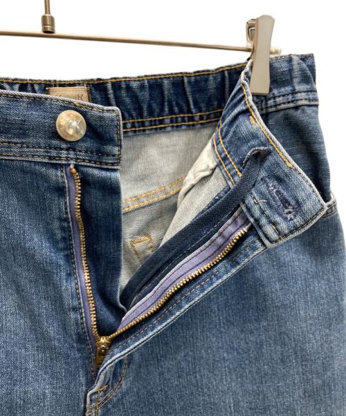 YANUK（ヤヌーク）YANUK (ヤヌーク) PREMIUM2ワイドストレートRoomy インディゴ サイズ:SIZE Lの古着・服飾アイテム