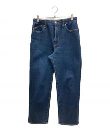 YANUK（ヤヌーク）の古着「“ROOMY”PREMIUM2ワイドストレート」｜インディゴ