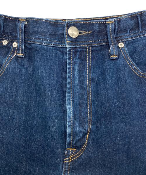 YANUK（ヤヌーク）YANUK (ヤヌーク) “ROOMY”PREMIUM2ワイドストレート インディゴ サイズ:SIZE Lの古着・服飾アイテム