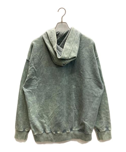 DIESEL（ディーゼル）DIESEL (ディーゼル) S-NEKKOVER-POK ブリーチ プルオーバーパーカー グレー サイズ:SIZE Mの古着・服飾アイテム