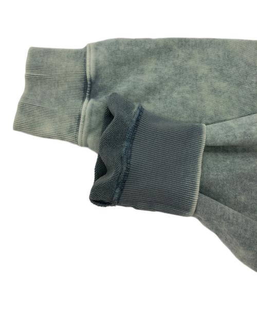 DIESEL（ディーゼル）DIESEL (ディーゼル) S-NEKKOVER-POK ブリーチ プルオーバーパーカー グレー サイズ:SIZE Mの古着・服飾アイテム