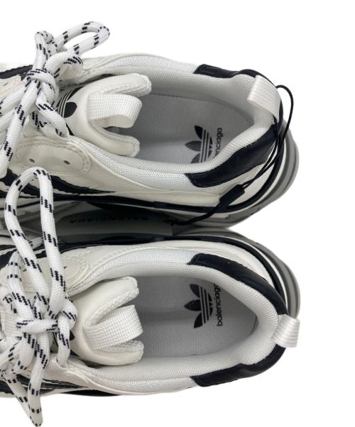 BALENCIAGA（バレンシアガ）BALENCIAGA (バレンシアガ) adidas (アディダス) TRIPLE S / トリプル エス ホワイト×ブラック サイズ:SIZE 27cm 未使用品の古着・服飾アイテム