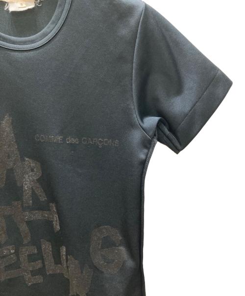 COMME des GARCONS（コムデギャルソン）COMME des GARCONS (コムデギャルソン) wear with feeling Tシャツ ブラック サイズ:Sの古着・服飾アイテム