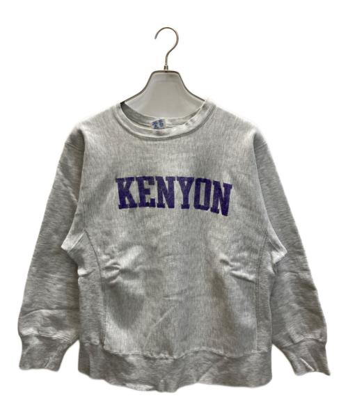 Champion（チャンピオン）Champion (チャンピオン) 80s リバースウィーブスウェット グレー×パープル サイズ:SIZE Lの古着・服飾アイテム