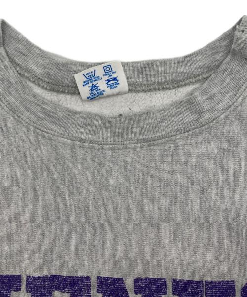 Champion（チャンピオン）Champion (チャンピオン) 80s リバースウィーブスウェット グレー×パープル サイズ:SIZE Lの古着・服飾アイテム