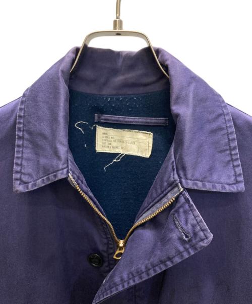 U'S NAVY（ユーエスネイビー）U'S NAVY (ユーエスネイビー) 70s ユーティリティジャケット ネイビー サイズ:SIZE 38Rの古着・服飾アイテム