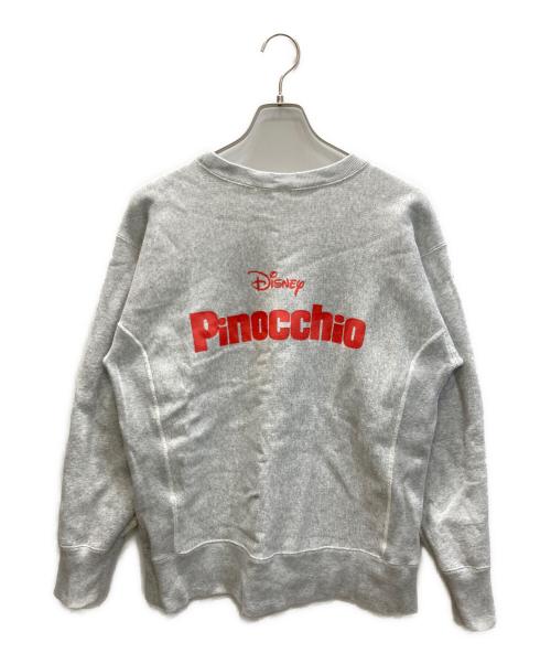 Champion（チャンピオン）Champion (チャンピオン) DISNEY (ディズニー) リバースウィーブスウェット グレー サイズ:SIZE Lの古着・服飾アイテム