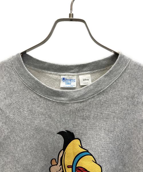 Champion（チャンピオン）Champion (チャンピオン) DISNEY (ディズニー) リバースウィーブスウェット グレー サイズ:SIZE Lの古着・服飾アイテム