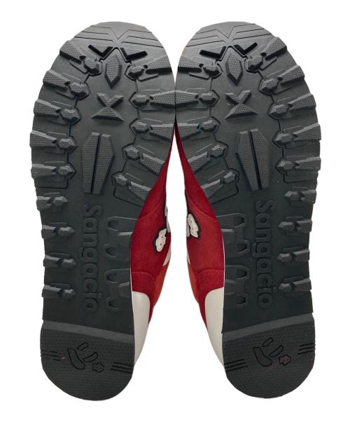 via SANGACIO（ヴィア・サンガチオ）via sangacio (ヴィア・サンガチオ) にゅ～ず ローカットスニーカー レッド サイズ:SIZE 29.5cmの古着・服飾アイテム