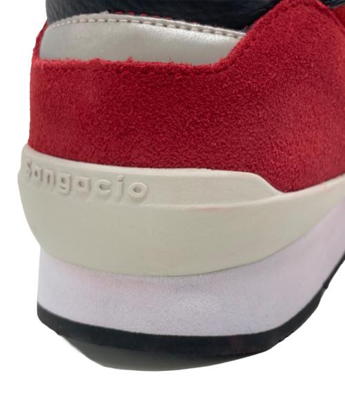 via SANGACIO（ヴィア・サンガチオ）via sangacio (ヴィア・サンガチオ) にゅ～ず ローカットスニーカー レッド サイズ:SIZE 29.5cmの古着・服飾アイテム