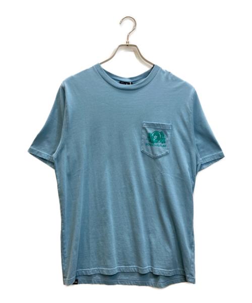 Hysteric Glamour（ヒステリックグラマー）Hysteric Glamour (ヒステリックグラマー) OUND OF THE FUTURE Tシャツ ブルー サイズ:L 未使用品の古着・服飾アイテム