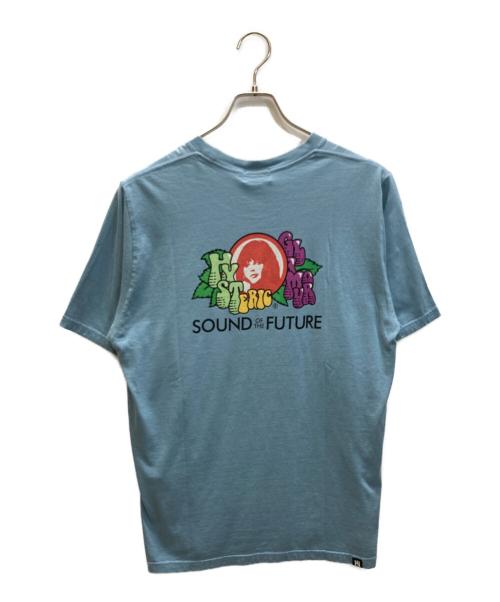 Hysteric Glamour（ヒステリックグラマー）Hysteric Glamour (ヒステリックグラマー) OUND OF THE FUTURE Tシャツ ブルー サイズ:L 未使用品の古着・服飾アイテム