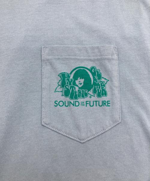 Hysteric Glamour（ヒステリックグラマー）Hysteric Glamour (ヒステリックグラマー) OUND OF THE FUTURE Tシャツ ブルー サイズ:L 未使用品の古着・服飾アイテム