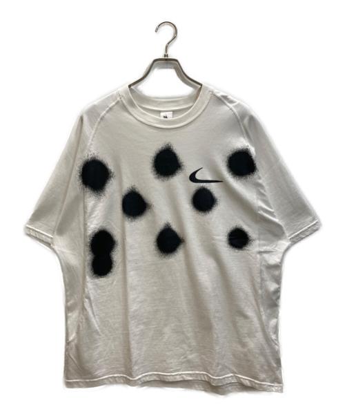 NIKE（ナイキ）NIKE (ナイキ) OFFWHITE (オフホワイト) SHORT SLEEVE T-SHIRT ホワイト×ブラック サイズ:Lの古着・服飾アイテム