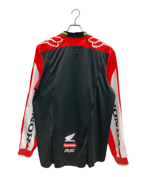 SUPREME（シュプリーム）SUPREME (シュプリーム) Honda Fox Racing Moto Jersey Top/ホンダフォックスレーシングモトジャージトップ ホワイト×イエロー サイズ:Lの古着・服飾アイテム