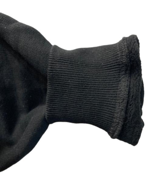 J.W.ANDERSON（ジェイダブリューアンダーソン）J.W.ANDERSON (ジェイダブリューアンダーソン) ロゴ刺繍パーカー ブラック サイズ:Sの古着・服飾アイテム