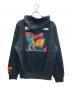 HERON PRESTON (ヘロンプレストン) プリントパーカー/printed hoodie ブラック サイズ:XXS：10000円