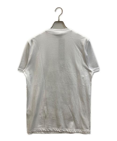 JOHN RICHMOND（ジョンリッチモンド）JOHN RICHMOND (ジョンリッチモンド) ラインストーンスカルTシャツ ホワイト サイズ:Mの古着・服飾アイテム