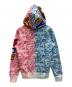 BAPE XXV CITIES CAMO 2ND APE SHARK HALF FULL ZIP HOODIE/ベイプ トゥエンティファイブ シティズカモ セカンドエイプ シャーク ハーフ フルジップ フーディー：22000円