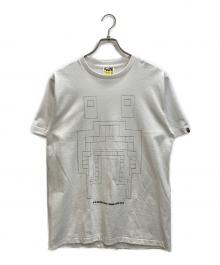 A BATHING APE×Adam Lister（アベイシングエイプ）の古着「プリントTシャツ」｜ホワイト