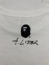 中古・古着 A BATHING APE (アベイシングエイプ) Adam Lister プリントTシャツ ホワイト サイズ:M：5000円