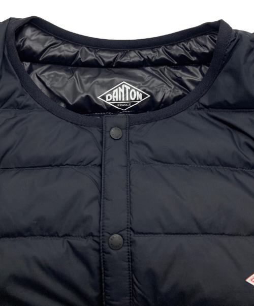 DANTON（ダントン）DANTON (ダントン) クルーネック インナーダウン ジャケット/CREWNECK INNER DOWN JACKET ブラック サイズ:XL 未使用品の古着・服飾アイテム