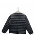 DANTON (ダントン) クルーネック インナーダウン ジャケット/CREWNECK INNER DOWN JACKET ブラック サイズ:XL 未使用品：16000円