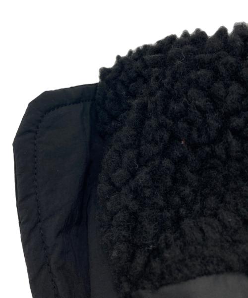 KAO YORI NAKAMI（カオヨリナカミ）KAO YORI NAKAMI (カオヨリナカミ) コニーボアジャケット/Boa Jacket ブラック サイズ:XLの古着・服飾アイテム