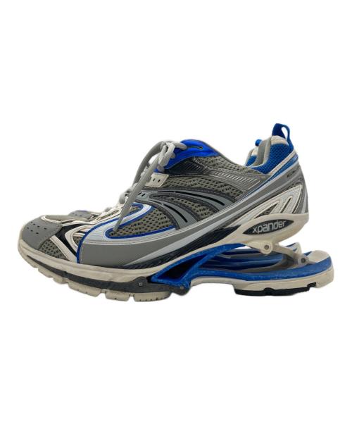 BALENCIAGA（バレンシアガ）BALENCIAGA (バレンシアガ) X-PANDER エクスパンダー グレー×ブルー サイズ:SIZE 27cmの古着・服飾アイテム