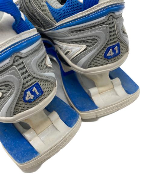 BALENCIAGA（バレンシアガ）BALENCIAGA (バレンシアガ) X-PANDER エクスパンダー グレー×ブルー サイズ:SIZE 27cmの古着・服飾アイテム