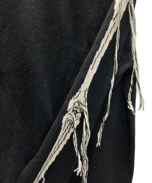 NOTANDUM（ノウタンダム）NOTANDUM (ノウタンダム) FLEA BORN L/S KNIT/フリー ボーン ロングスリーブ ニット ブラック サイズ:Mの古着・服飾アイテム