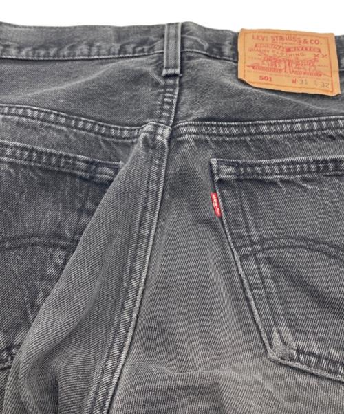 LEVI'S（リーバイス）LEVI'S (リーバイス) 501後染めデニムパンツ ブラック サイズ:W31×L32の古着・服飾アイテム