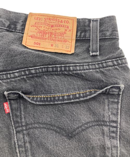 LEVI'S（リーバイス）LEVI'S (リーバイス) 501後染めデニムパンツ ブラック サイズ:W31×L32の古着・服飾アイテム