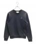 MAISON KITSUNE（メゾンキツネ）の古着「FOX HEAD PATCH SWEAT SHIRT」｜ブラック
