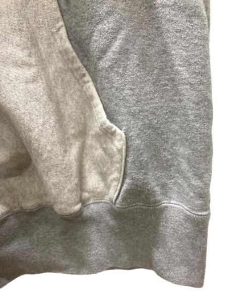 HUMAN MADE（ヒューマンメイド）HUMAN MADE (ヒューマンメイド) ロゴプルオーバーパーカー グレー サイズ:Mの古着・服飾アイテム