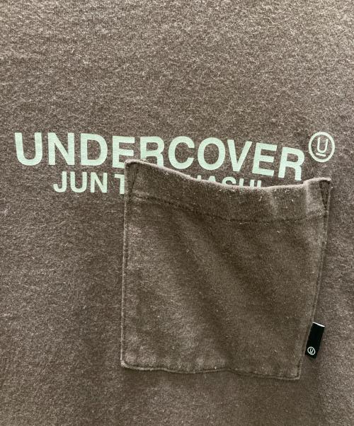 UNDERCOVER（アンダーカバー）UNDERCOVER (アンダーカバー) ポケットTシャツ ブラウン サイズ:4の古着・服飾アイテム