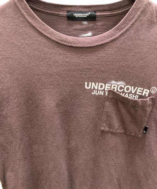 UNDERCOVER（アンダーカバー）UNDERCOVER (アンダーカバー) ポケットTシャツ ブラウン サイズ:4の古着・服飾アイテム